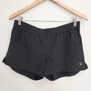 Carve Design Black Elastic Waist shorts Size 6